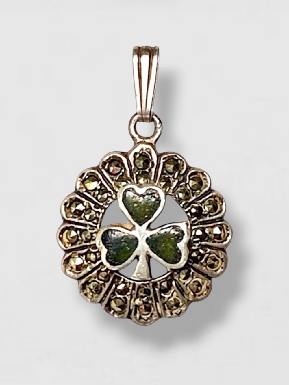 Pendant 925 Sterling Silver Lucky Clover